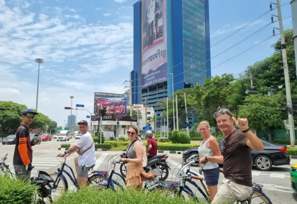 fietsen in bangkok