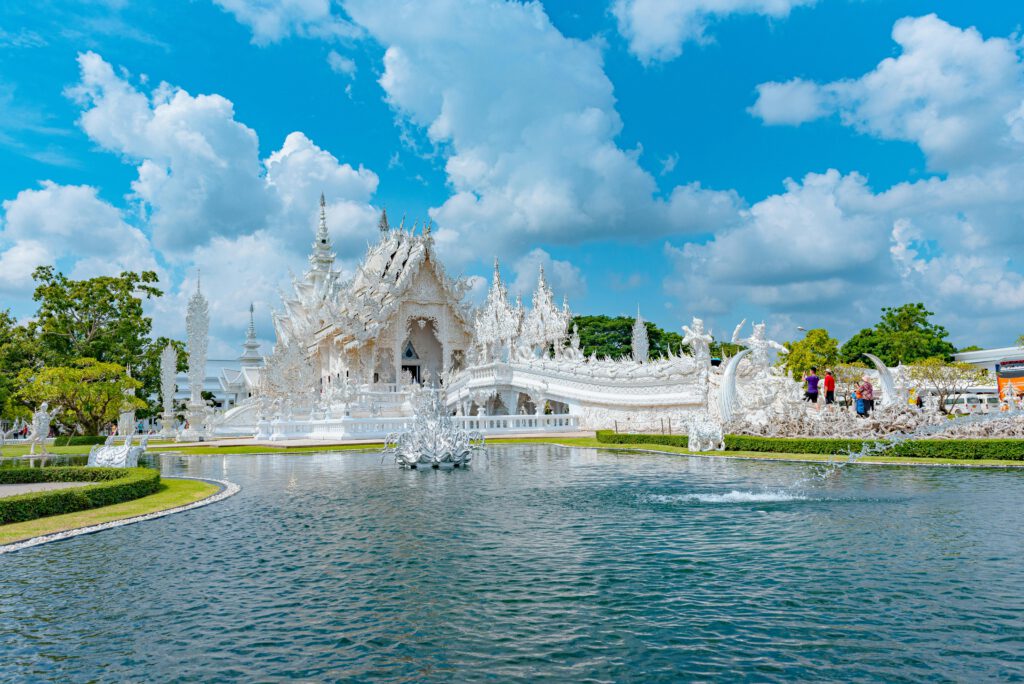 Chiang Rai White Temple in Thailand